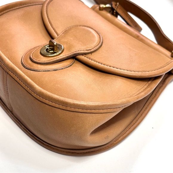 Vintage Coach Post Pouch - Camel - Picture 4 of 15
